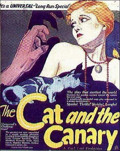 The Cat and the Canary poster