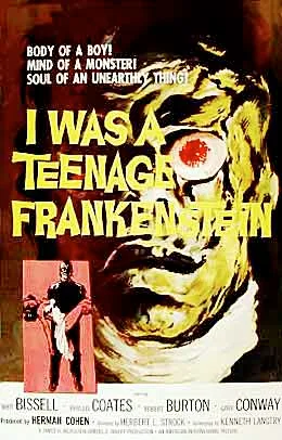 I Was a Teenage Frankenstein poster
