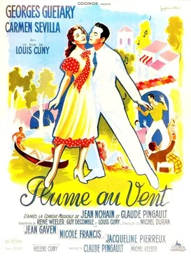 Plume au vent poster