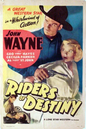Riders of Destiny poster