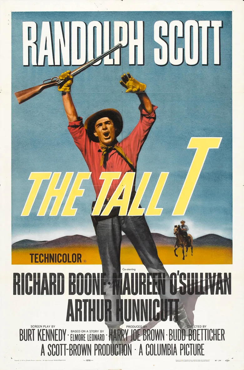 The Tall T poster