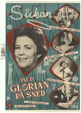 Med glorian på sned poster