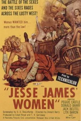 Jesse James' Women poster