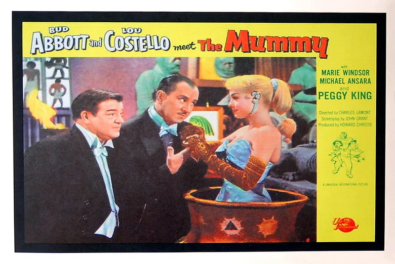Abbott and Costello Meet the Mummy poster