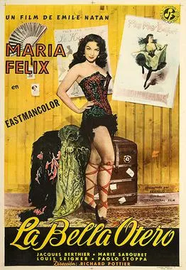 La bella Otero poster