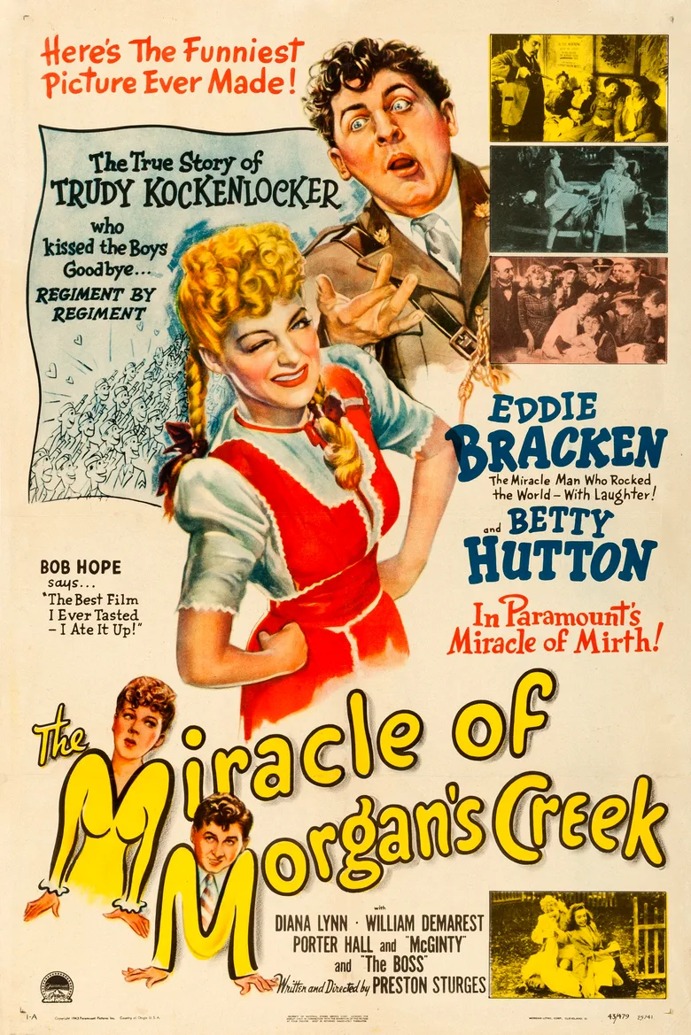 The Miracle of Morgan's Creek poster