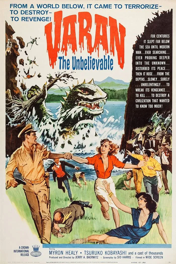 Varan the Unbelievable poster