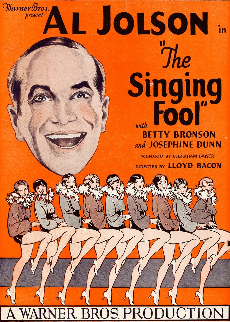 The Singing Fool poster