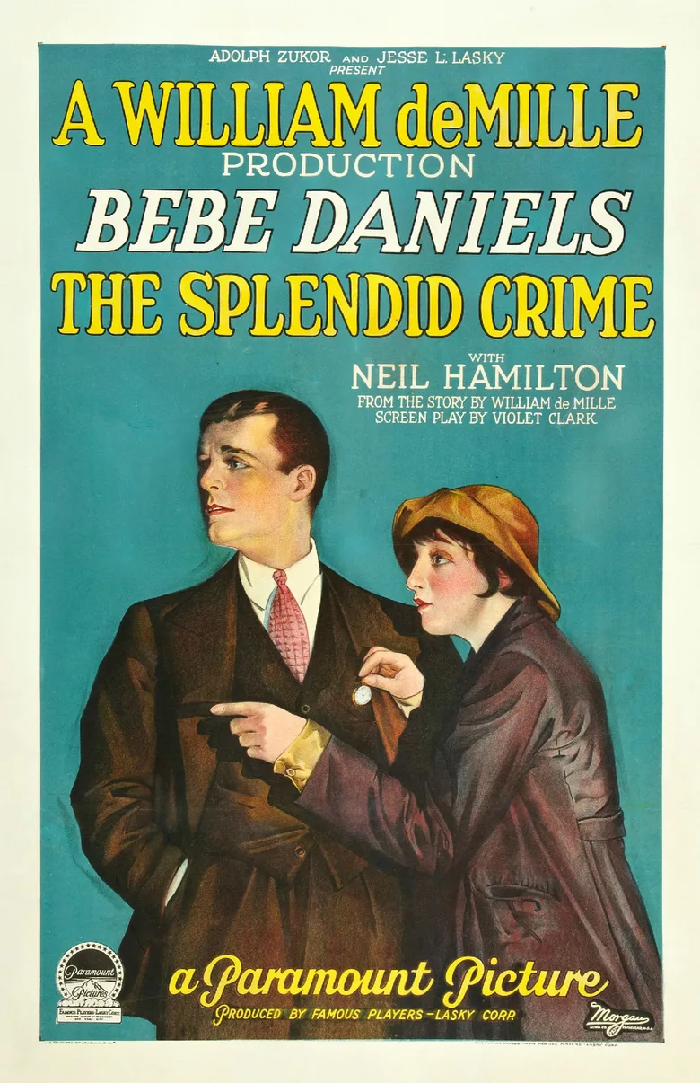 The Splendid Crime poster