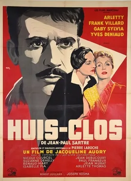 Huis clos poster