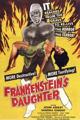 Frankenstein's Daughter poster