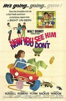 Now You See Him, Now You Don't poster