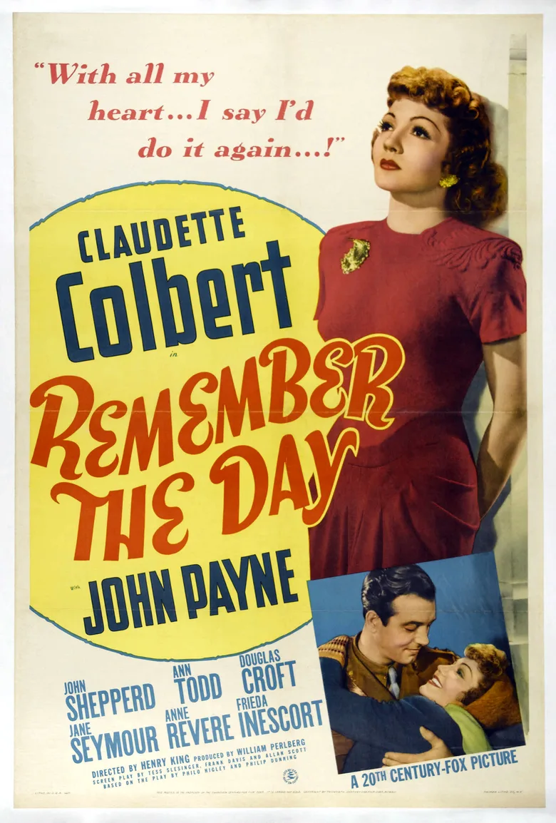 Remember the Day poster
