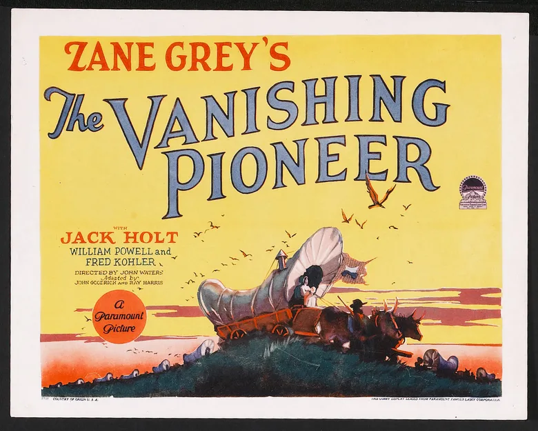 The Vanishing Pioneer poster