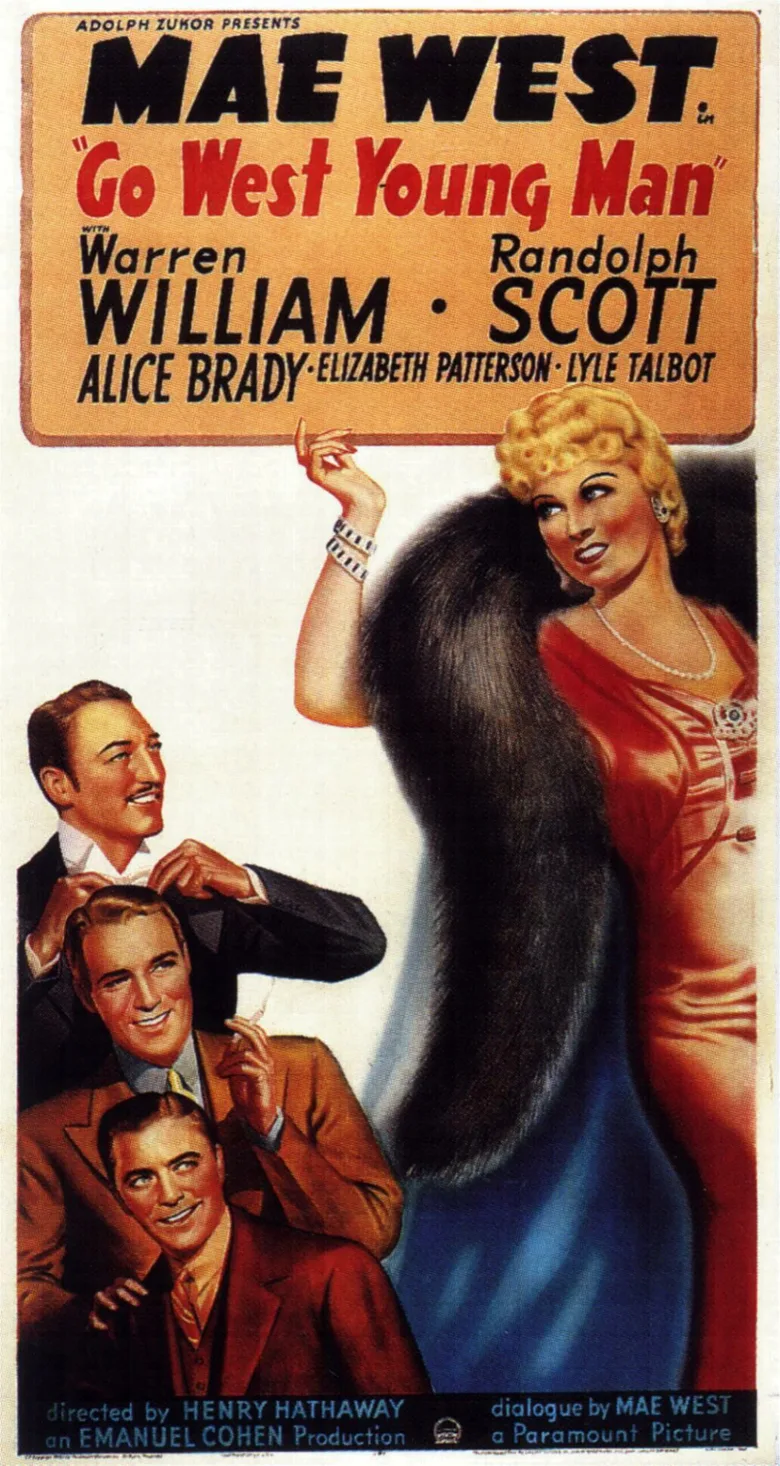 Go West, Young Man poster