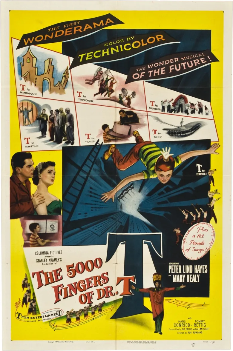The 5,000 Fingers of Dr. T. poster