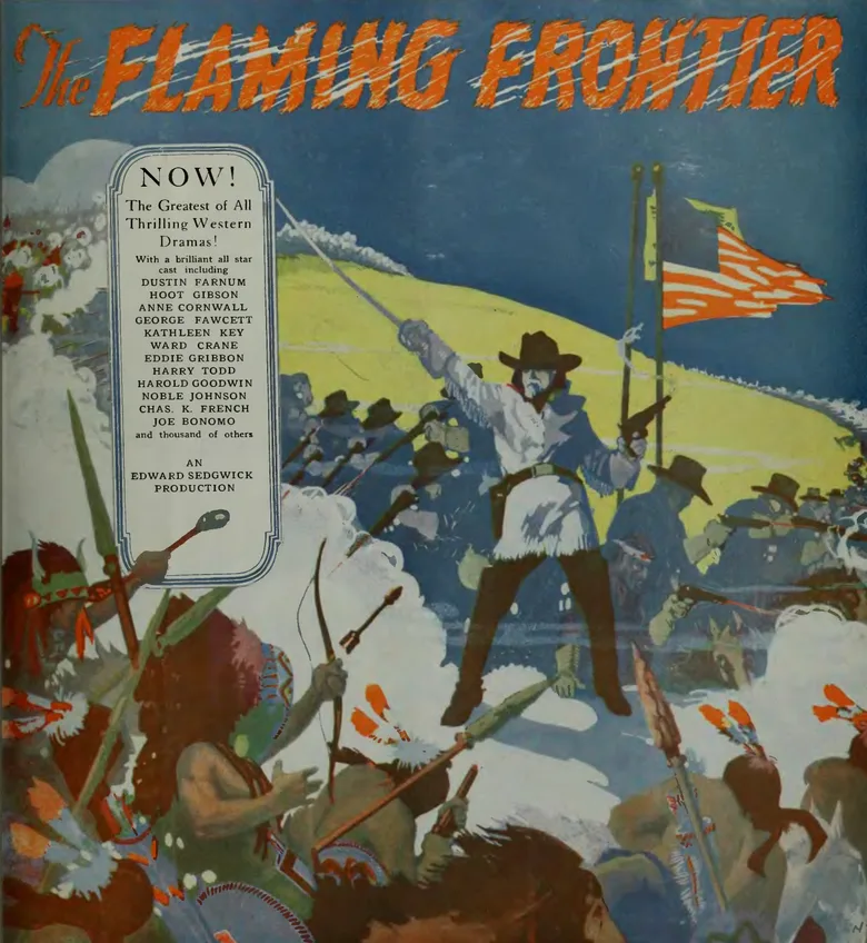 The Flaming Frontier poster