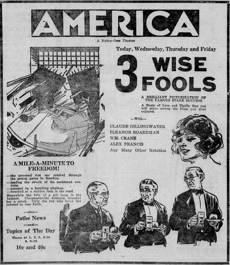 Three Wise Fools poster