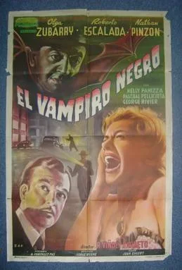 El Vampiro negro poster