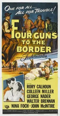 Four Guns to the Border poster
