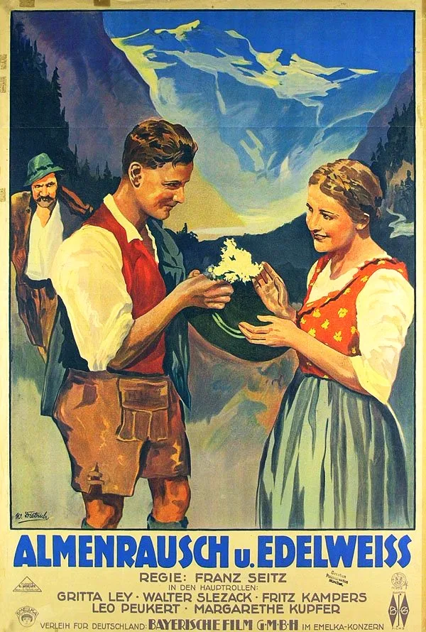 Almenrausch and Edelweiss poster