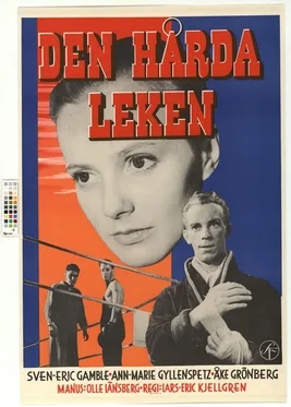 Den hårda leken poster