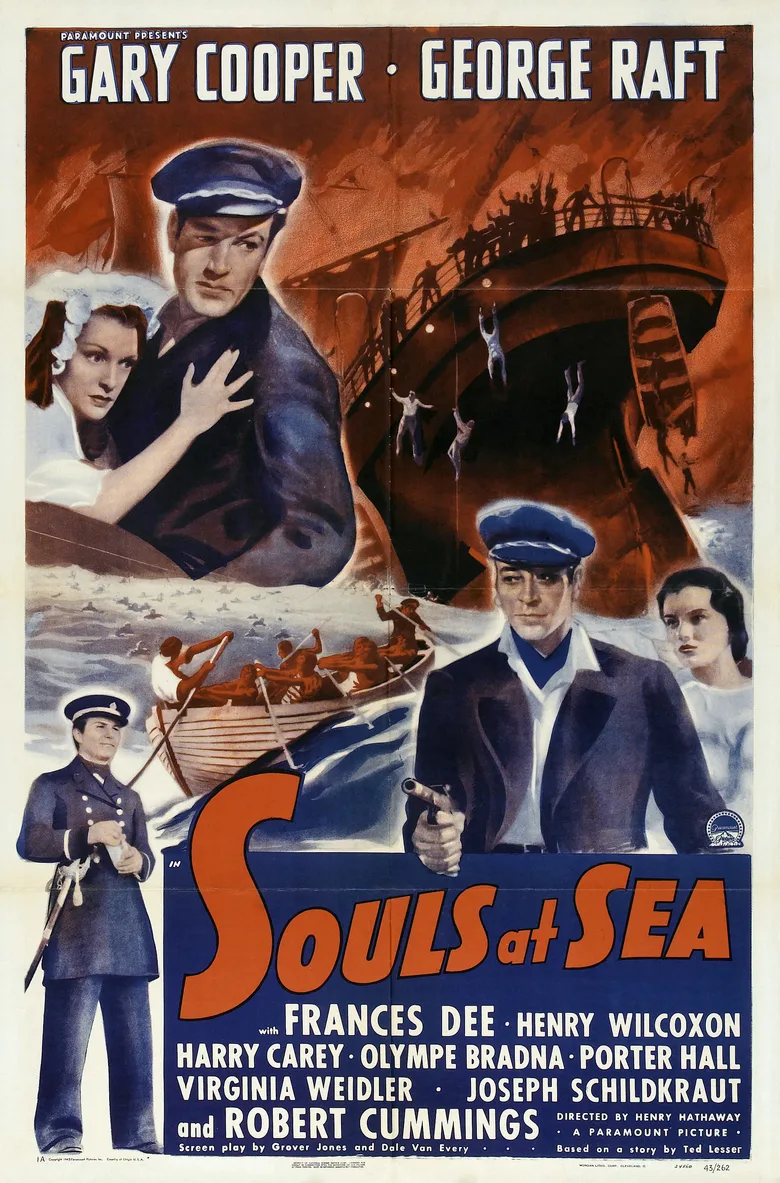 Souls at Sea poster