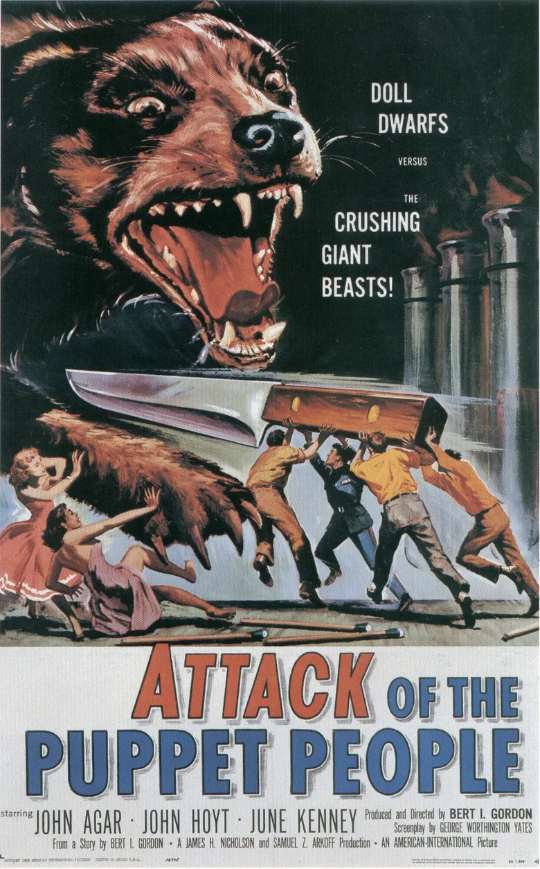 Attack of the Puppet People poster
