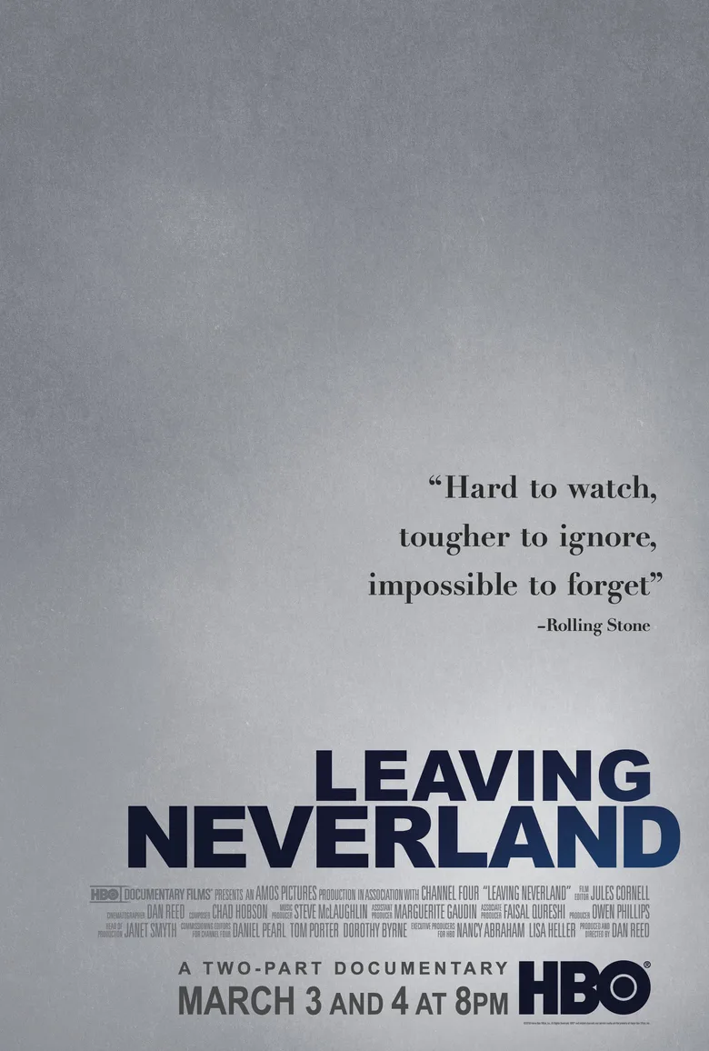 Leaving Neverland poster