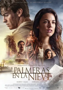 Palm Trees in the Snow poster