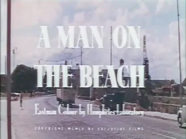 A Man on the Beach poster