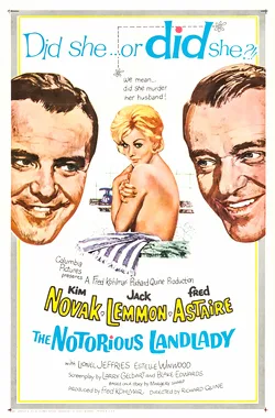 The Notorious Landlady poster