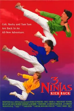 3 Ninjas Kick Back poster