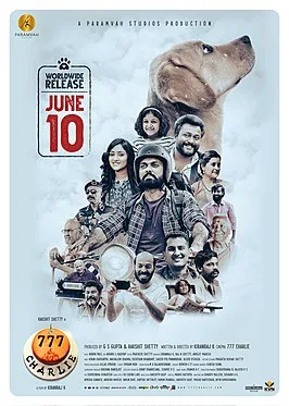 777 Charlie poster