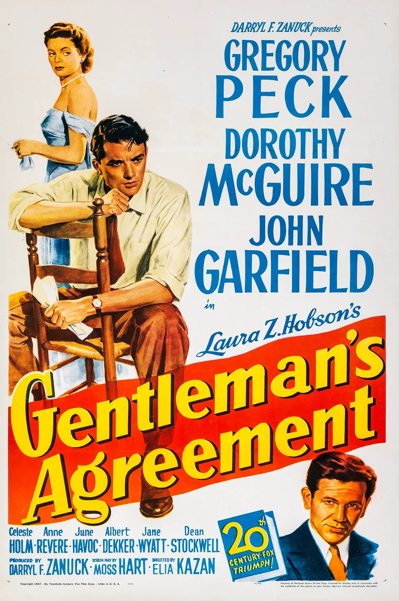 Gentleman's Agreement poster