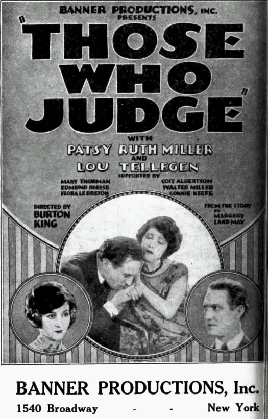 Those Who Judge poster