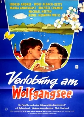 Engagement at Wolfgangsee poster