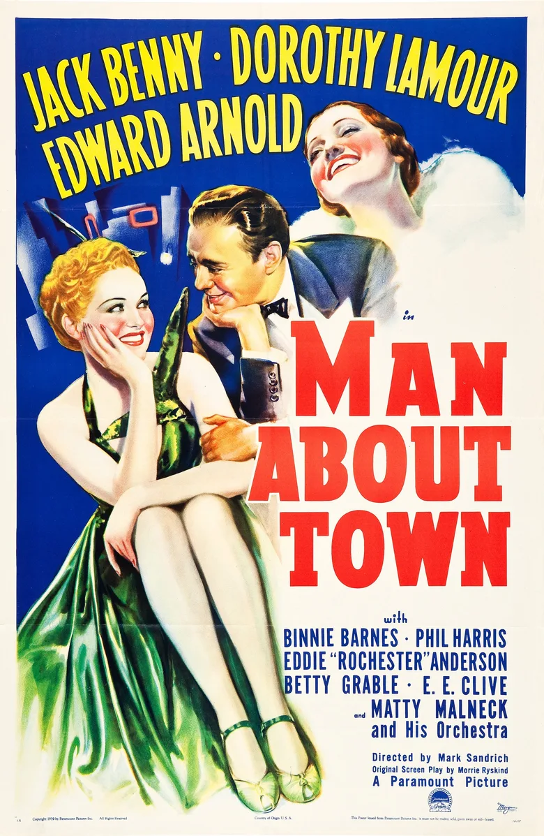 Man About Town poster