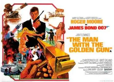 The Man with the Golden Gun poster