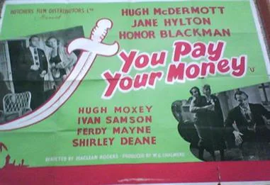 You Pay Your Money poster