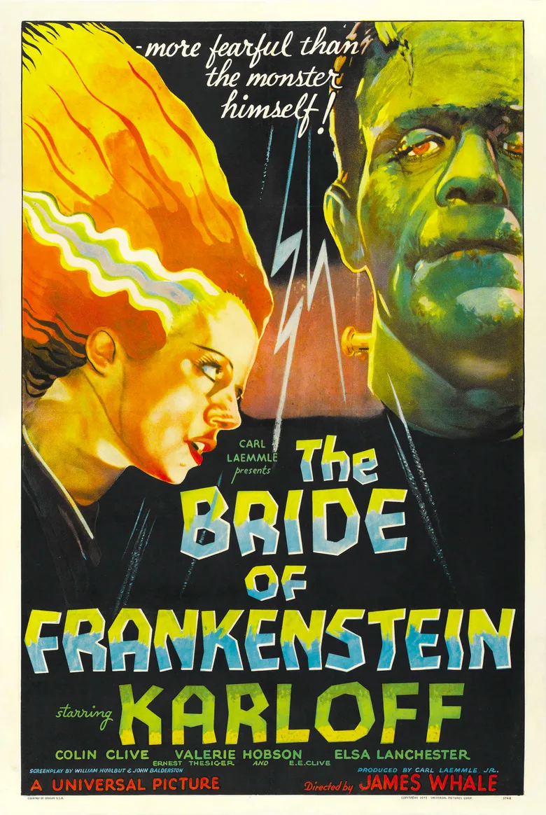 Bride of Frankenstein poster