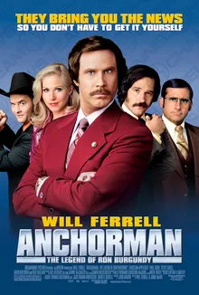 Anchorman: The Legend of Ron Burgundy poster