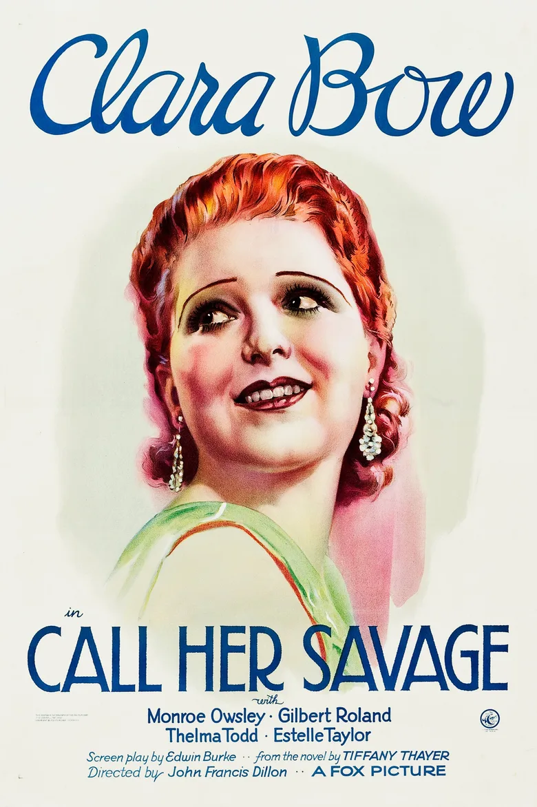 Call Her Savage poster