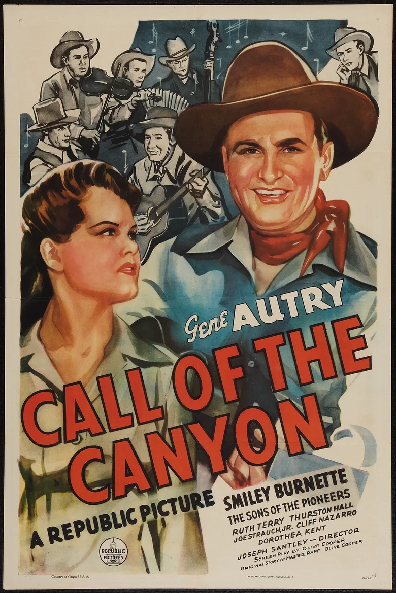 Call of the Canyon poster