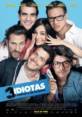 3 Idiotas poster
