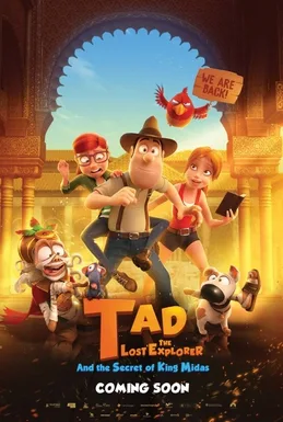 Tad the Lost Explorer and the Secret of King Midas poster