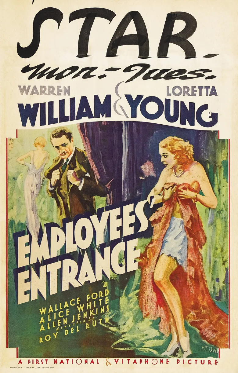 Employees' Entrance poster