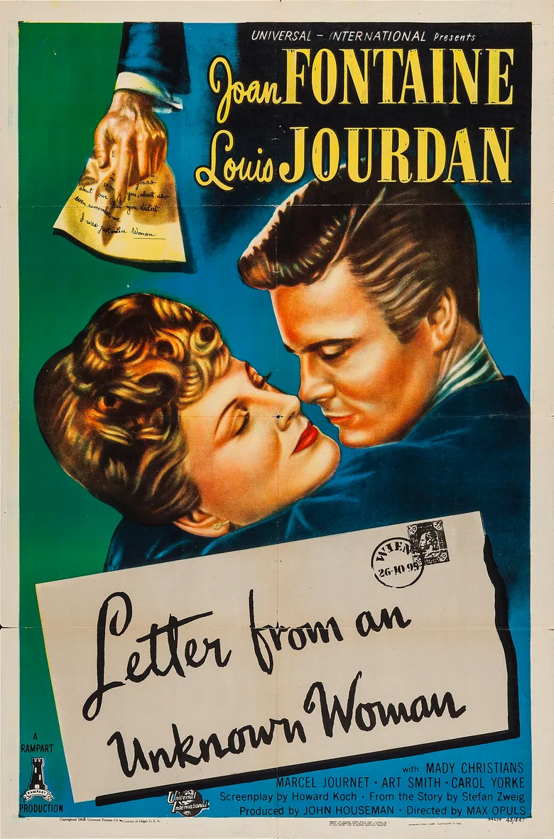 Letter from an Unknown Woman poster