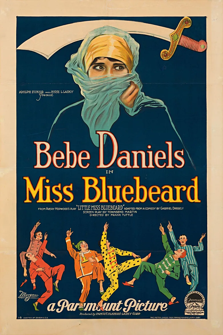 Miss Bluebeard poster