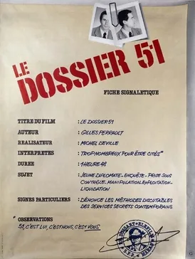 Dossier 51 poster